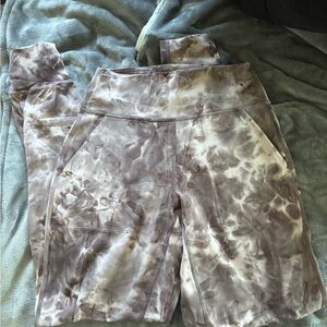 Lululemon Tie-Dye Joggers with Pockets